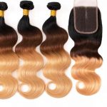 meche indienne ondul par 3 avec closure